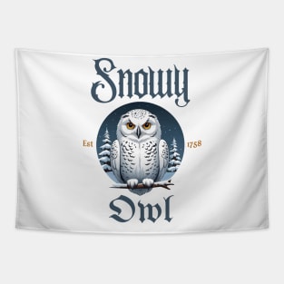 Snowy Owl Tapestry