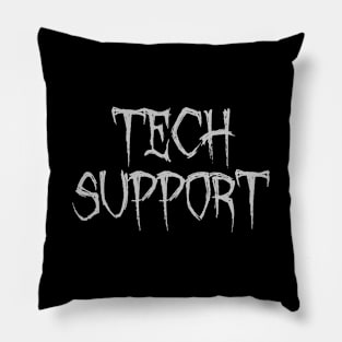 Tech Support Halloween Pillow