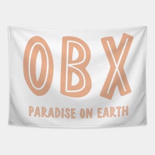 OBX - Paradise on Earth (Orange) Tapestry