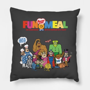 Burger Chef Fun Meal Pillow