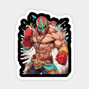 Mexican Wrestler Magnet