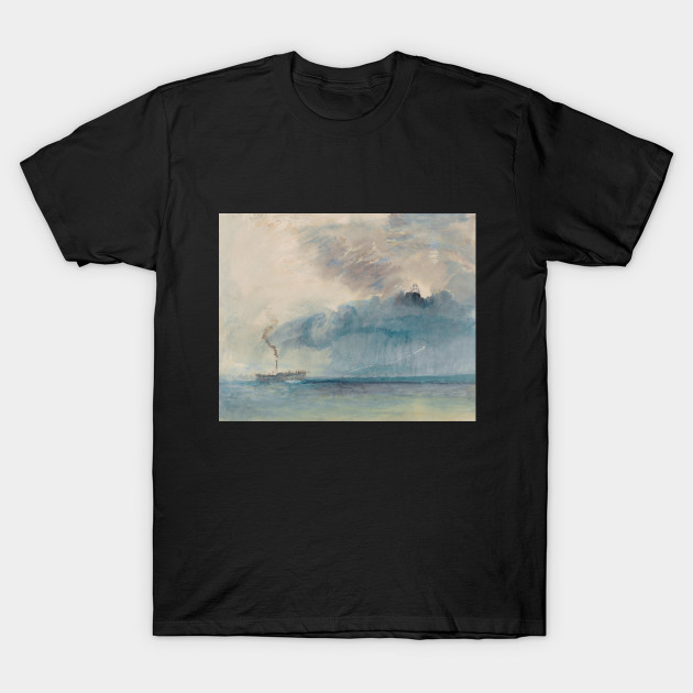 A Paddle-steamer in a Storm, 1841 - A Paddle Steamer In A Storm - T-Shirt