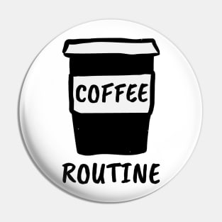 Coffee Caffeine Routine Daily Routine Pin