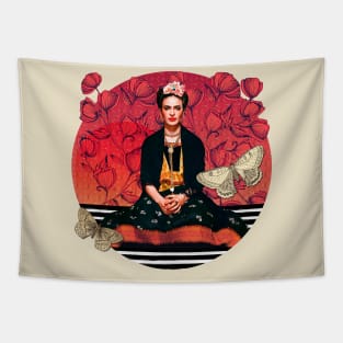 Frida Enamorada Tapestry