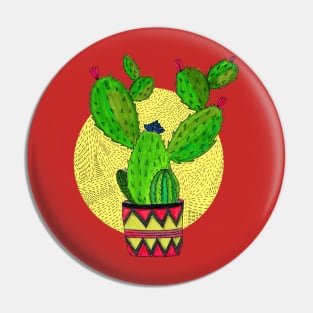 barbara the cactus Pin