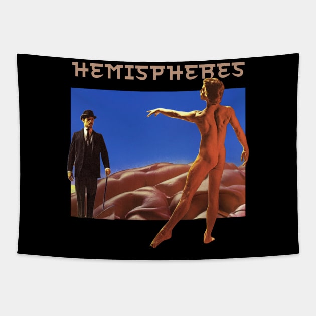 Hemispheres Original Aesthetic Tribute 〶 Tapestry by Terahertz'Cloth