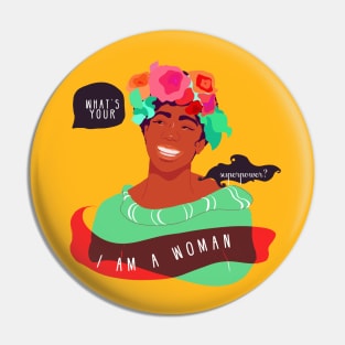 Powerful woman Pin