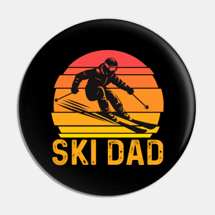 ski dad Pin