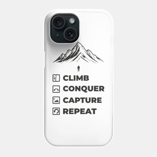 Climb Repeat Phone Case