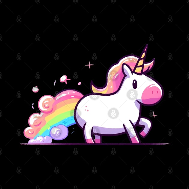 Rainbow unicorn by Evgmerk