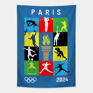 Paris Olympics 2024 Tapestry