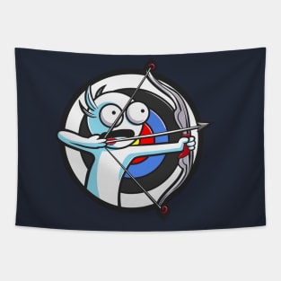 Mad About Archery simple Tapestry