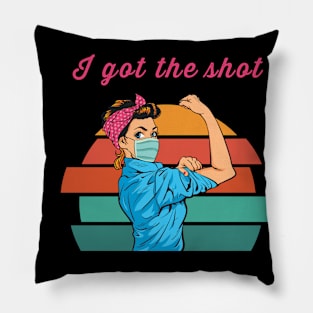 I got the shot Pillow