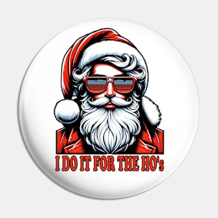 Spreading Cheer for the Jolly Giggles: Santa's Humorous Xmas Ugly Christmas Pin