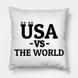 USA VS the world shirt, USA Women's World Champions 2019 Pillow