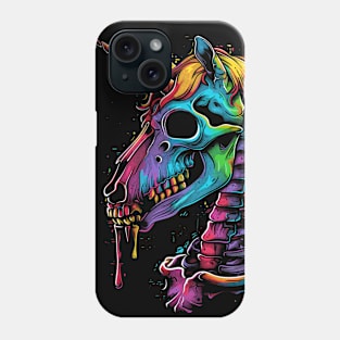 Unicorn Skull Phone Case