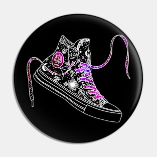 Libra high tops - Space laces Pin