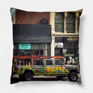 Soho, Manhattan, New York City Pillow