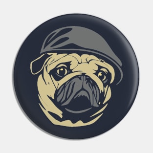 Lou the Pug 2.0 Pin