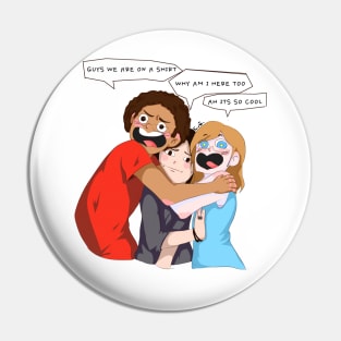 We're on a shirt! Pin