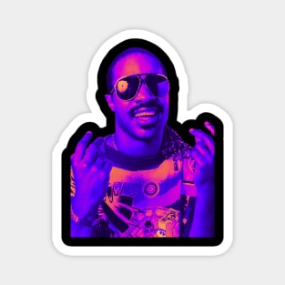 Outrun Stevie Wonder Magnet