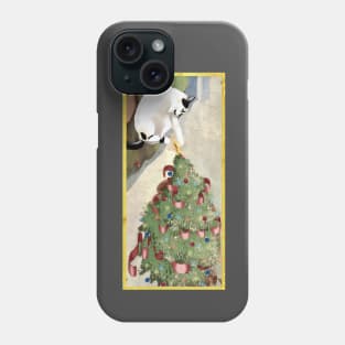 Creation of Cat Christmas Phone Case