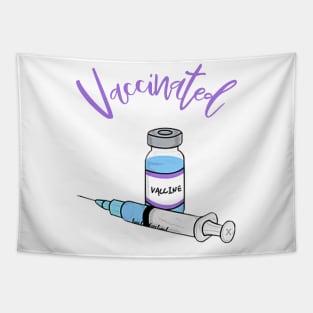 I'm Vaccinated Tapestry