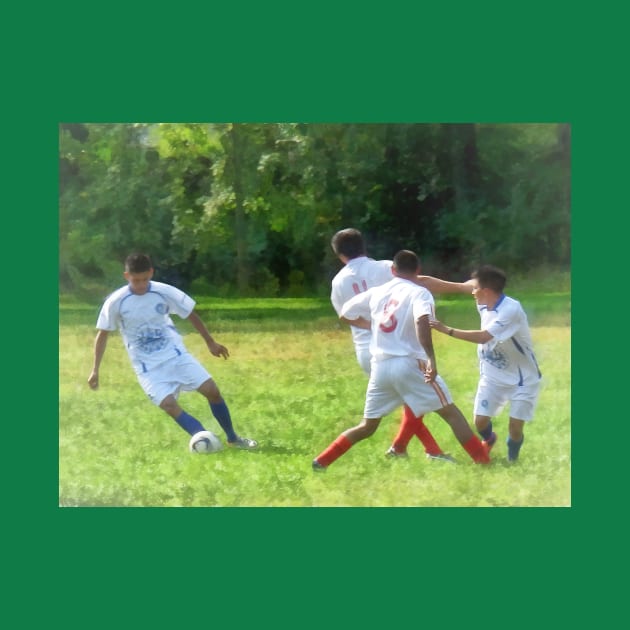 Soccer - Soccer Ball in Play by SusanSavad