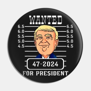 Donald Trump Mugshot, Trump 2024, Trump for President, Patriot, Republican, Republican Gift Conservative Tee Pin