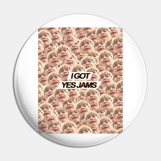 "I GOT YES JAMS" - Jimin - Filled Design Pin