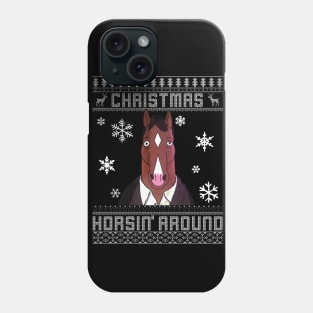 Horsin' Around Bojack Christmas Speacial Phone Case