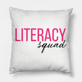 Literacy Squad Pillow