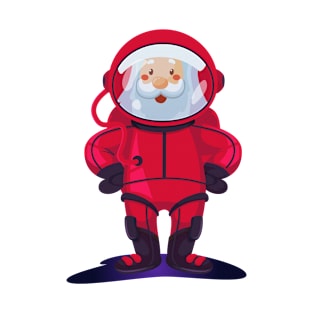 Santa Claus Astronaut T-Shirt