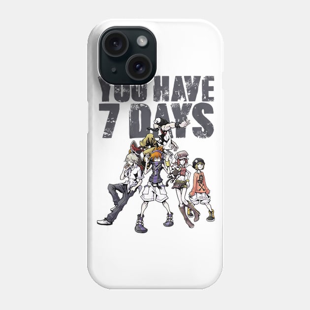 You Have 7 Days Phone Case by TomSchulze