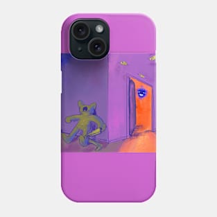 hallway creep Phone Case