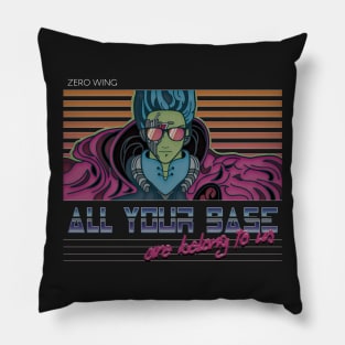 All Your Base Are Belong To Us Pillow