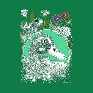 Duck's Head in Nature T-Shirt