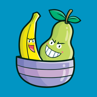 Funny Banana & Pear T-Shirt