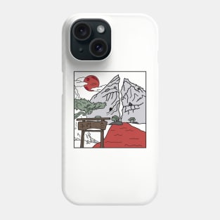 Japan’s Sado Kinzan Mine Phone Case