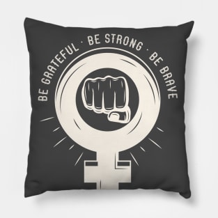 feminist sorority - feminism girl power Pillow