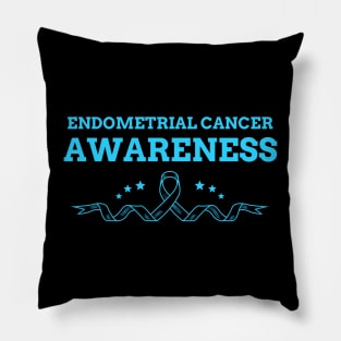 Endometrial Cancer Awareness Pillow