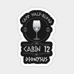 Cabin #12 in Camp Half Blood, Child of Dionysus – Percy Jackson inspired design Magnet