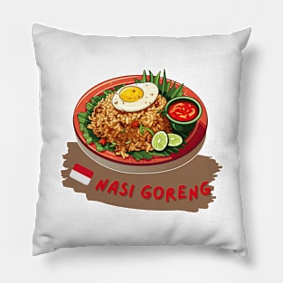 Nasi Goreng | Traditional Indonesian food Pillow