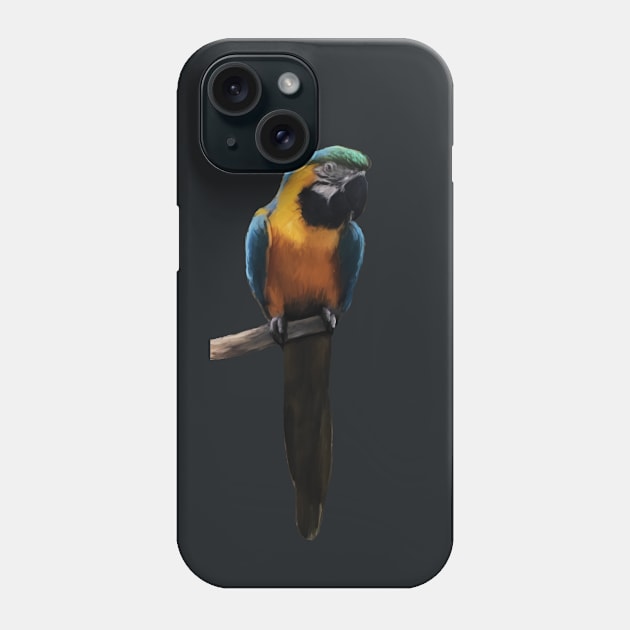 Parrot Phone Case by PeggyNovak