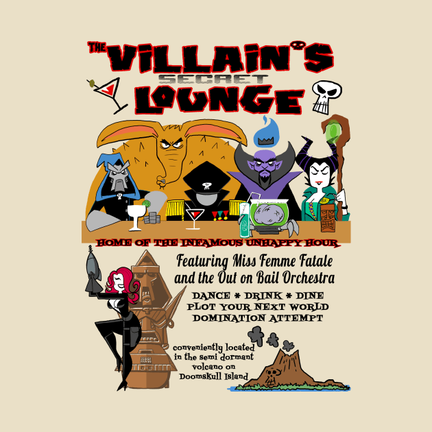 Villain's Secret Lounge by Tom Krohne