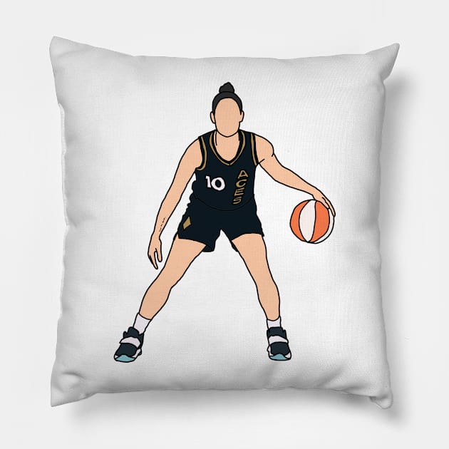 Kelsey Plum Pillow by Linzilu99