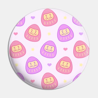 Cute pastel Paruma pattern Pin