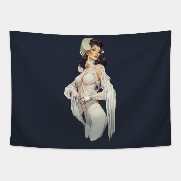 Princess Leia Tapestry by j.marichkart