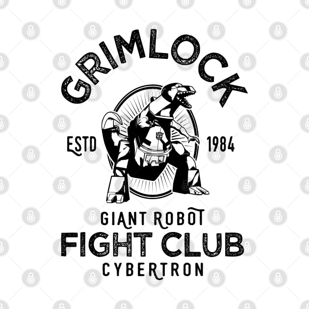 GRIMLOCK : Transformers GEN 1 - giant robot fight club 2.0 by ROBZILLA