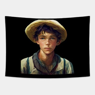 Huckleberry Finn Tapestry